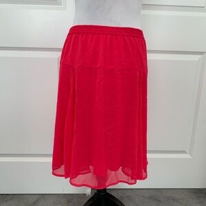 XL Old Navy Pink Lined Skirt - NWT